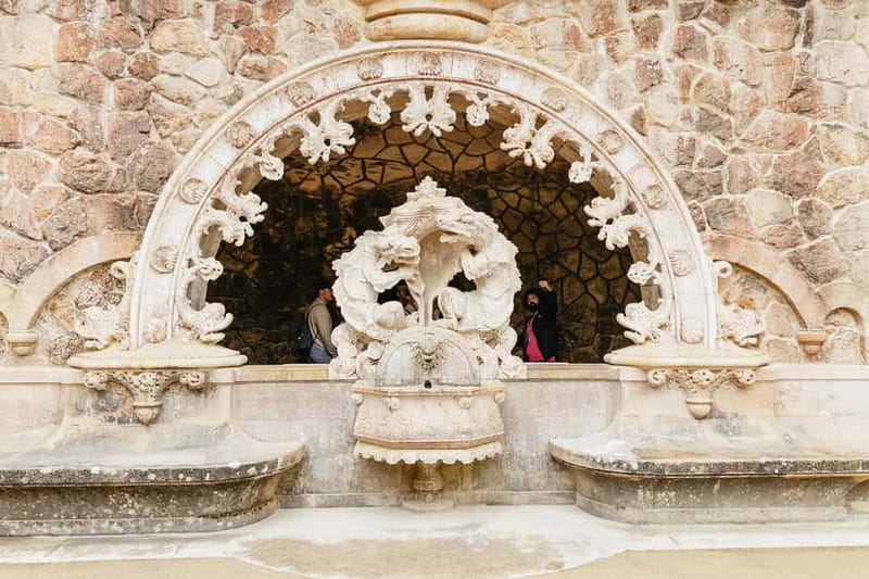 Lisbon: Sintra Tour with Optional Regaleira & Pena Gardens - Pena Gardens and the colorful palace above Sintra