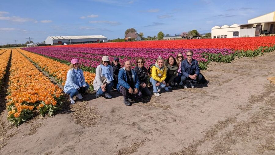 Lisse: Enjoy the Tulip Fields by Bike with a Local Guide! - Riding through Lisse’s flower country