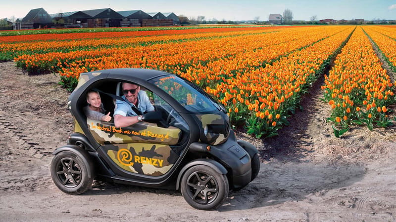 Lisse: Self-Guided Tulip Fields GPS Audio Tour - Getting to the Renzy starting point near Keukenhof