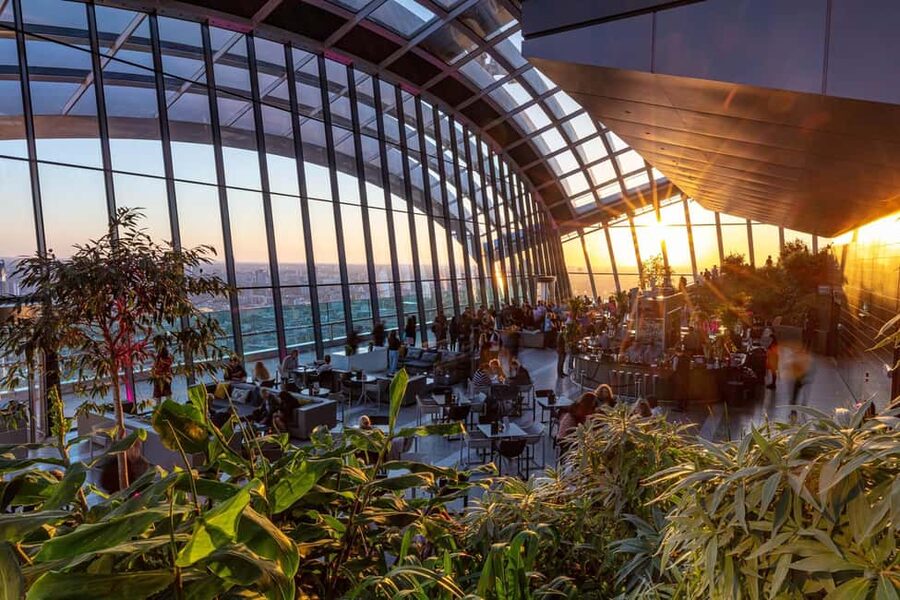 London: Sky Garden Early Access with Pastry and Hot Drink - Pastry and coffee at Sky Pod Bar