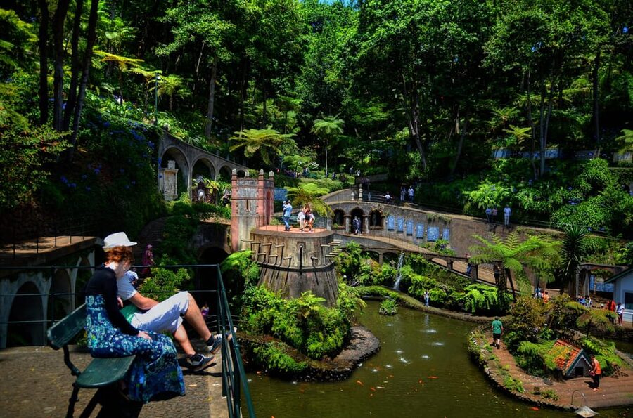 Madeira: Botanical, Monte Palace, and Palheiro Gardens - Madeira Botanical Garden and its view over Funchal
