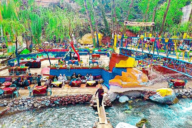 Magical Journey: Discover Ourika Valley & Anima Garden - Setti-Fatma beside the river