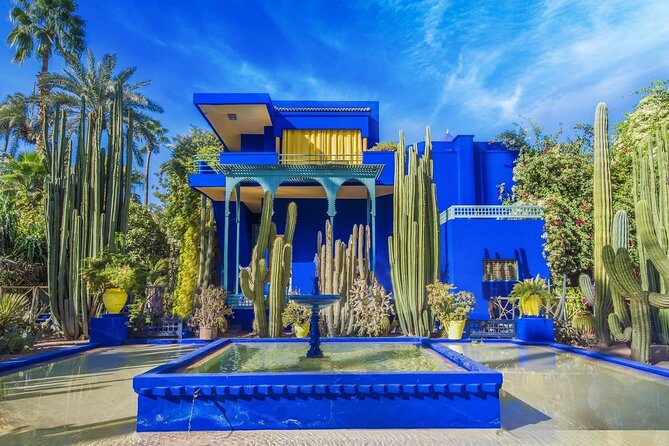 Majorelle Garden, YSL & Berber Museum: Exciting Round-Trip Tour - Majorelle Garden: color, shade, and a calm hour