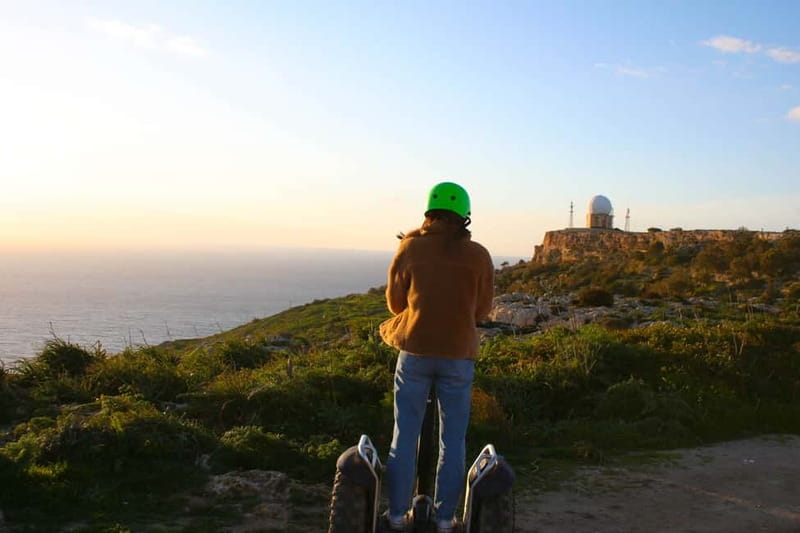 Malta: Dingli Cliffs & Buskett Gardens Segway Tour - Dingli Cliffs are the payoff