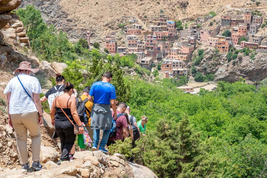 Marrakech: Anima Garden, Saffron Farm and Ourika Valley Trip - From Marrakech to the Atlas foothills