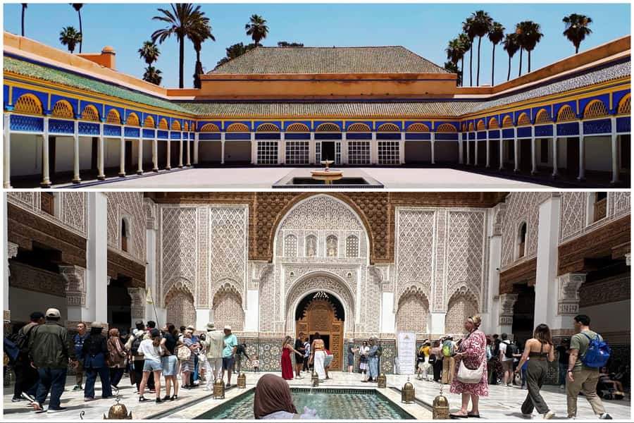 Marrakech: Bahia Palace, Madrasa Ben Youssef & Secret Garden - A brief look at the Mellah