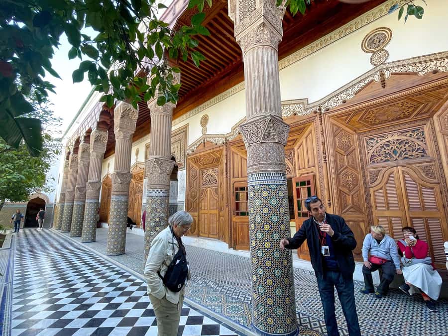 Marrakech: Ben Youssef Medersa, Le Jardin Secret & Souk Tour - Koutoubia Mosque and the final walk