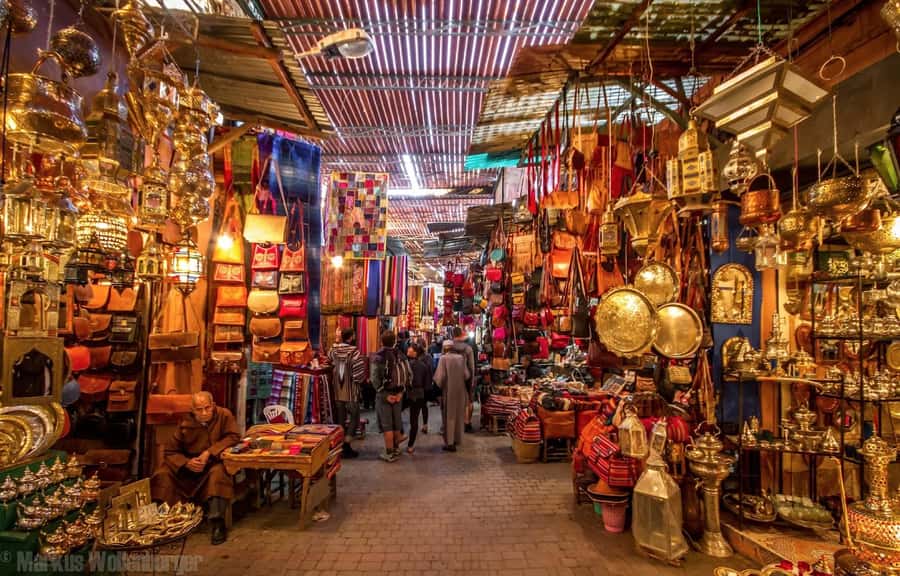 Marrakech: Guided City and Gardens Highlights Tour - The souks offer shopping and sensory overload