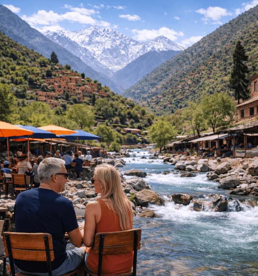 Marrakech: Ourika Valley Full-Day Atlas Mountain Guided Tour - The argan oil cooperative stop
