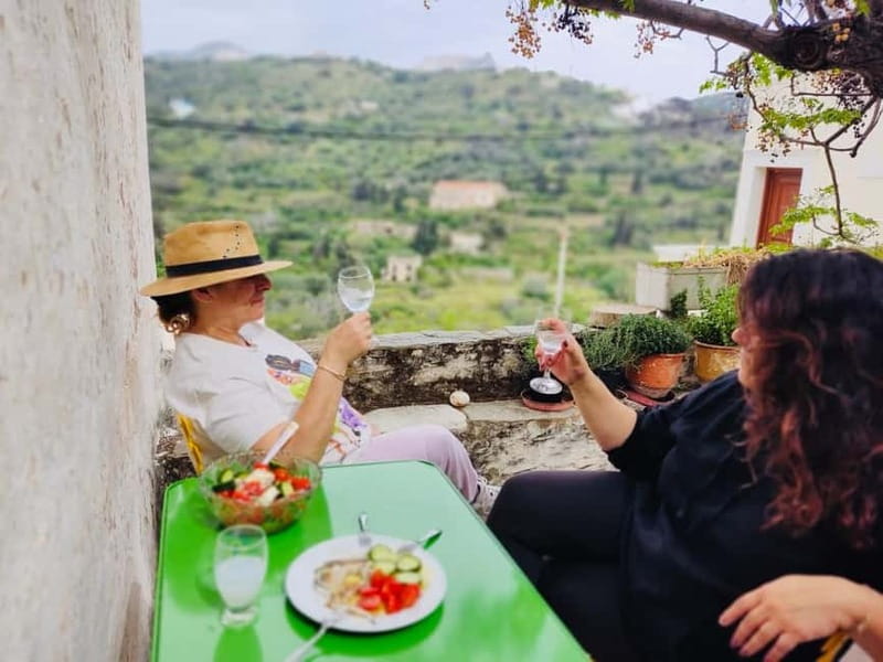 Melanes Tour: Village Highlights & Garden-to-Table Meal - A working dairy and the taste of Naxian cheese