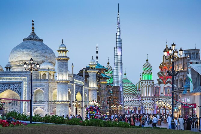Miracle Garden and Global Village Dubai with transfers - Two very different Dubai attractions in one afternoon