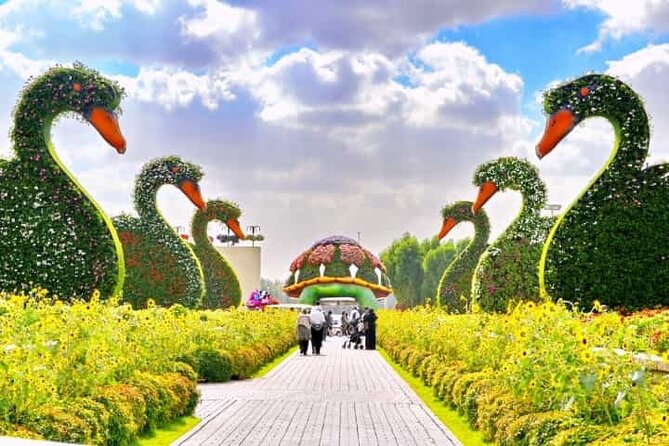 Miracle Garden And Global Village With Optional Transport - Tickets, QR codes, and entrance advice