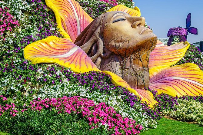 Miracle Garden Dubai Including Pickup & Drop Off - Entering a 72,000-square-meter flower garden