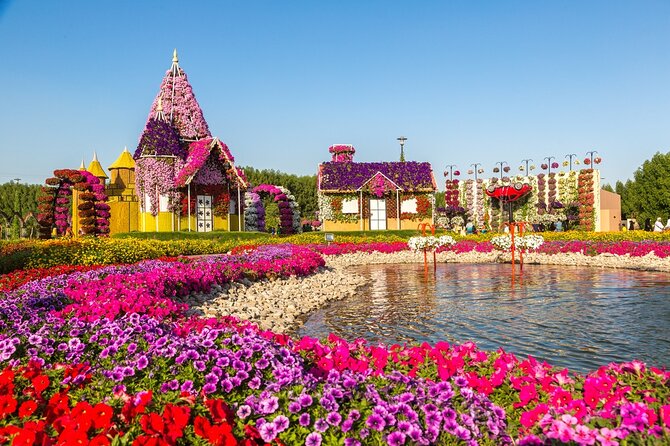 Miracle Garden Dubai Including Pickup & Drop Off - A self-guided visit with useful breathing room