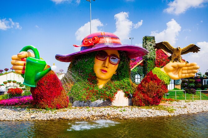 Miracle Garden Dubai Including Pickup & Drop Off - The giant floral creations are the main event