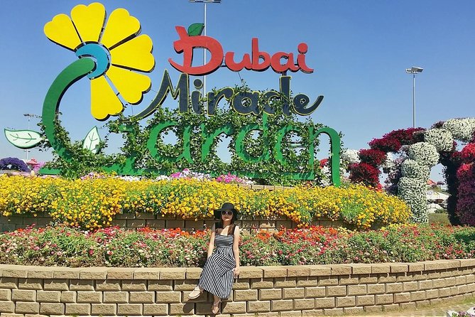 Miracle Garden & Global Village with Tickets & Transfers - Two hours at Dubai Miracle Garden