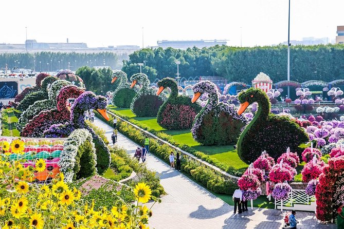 Miracle Garden Ticket Dubai with Shared Transfers - The floral figures and photo spots