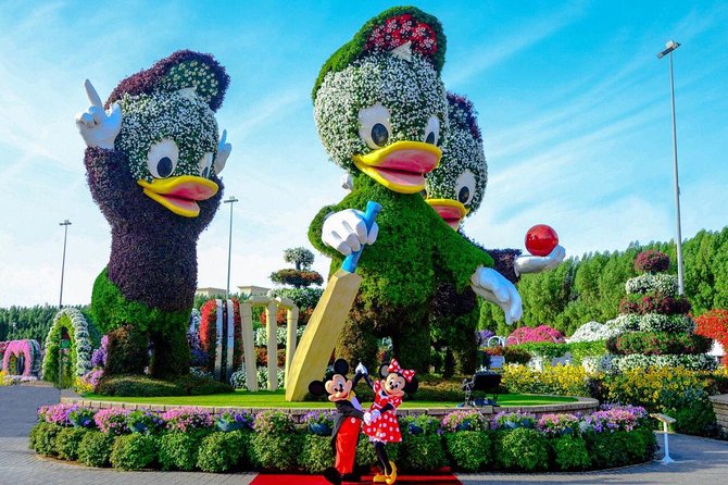 Miracle Garden Ticket Dubai with Shared Transfers - The experience for families and older visitors