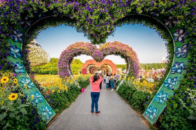 Miracle Garden Tour with Entry Tickets & Transfers - The transfer from central Dubai