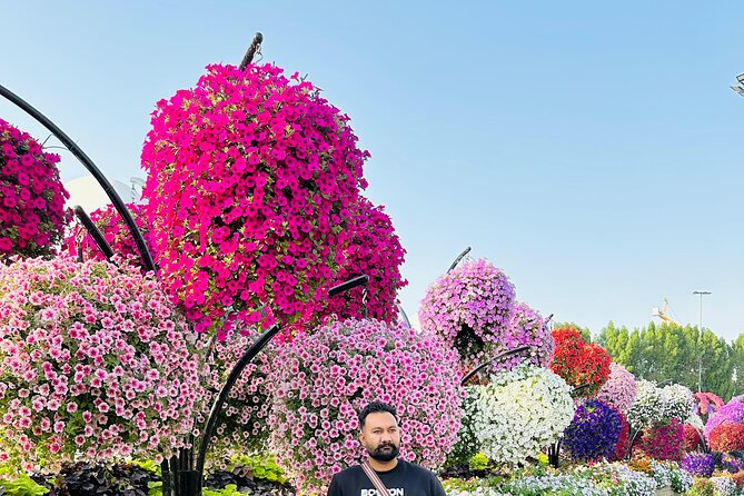 Miracle Garden with Entrance Ticket and Transfers - Dubai Miracle Garden, where flowers become giant sculptures