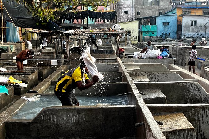 Mumbai Morning Market Tour of Flowers, Fish, and More - Dhobi Ghat and the city’s laundry network