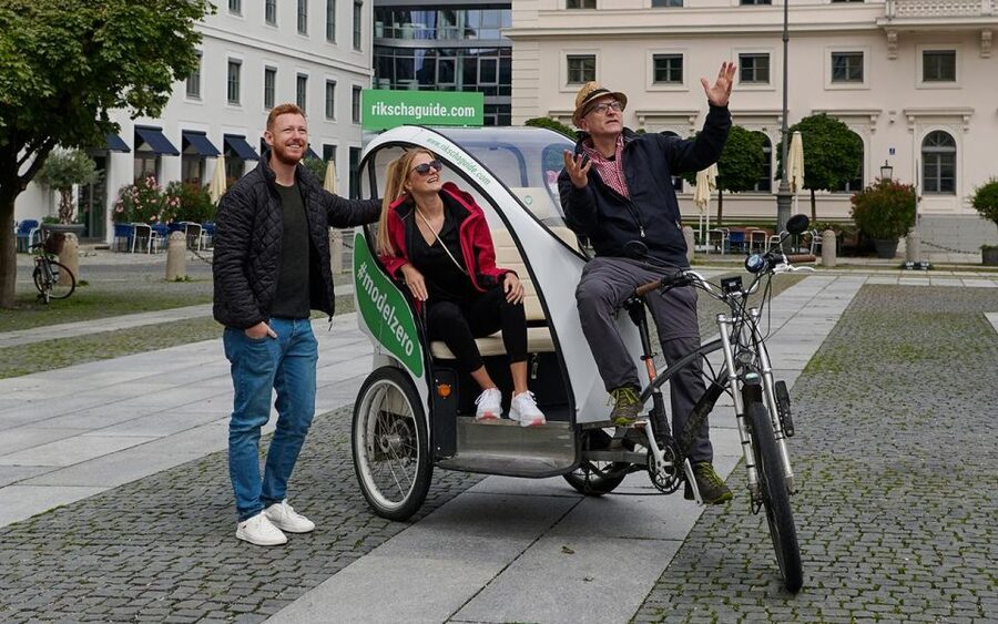 Munich: Old Town and English Garden Rickshaw Tour - Why an e-rickshaw works well in Munich