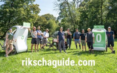 Munich: Old Town and English Garden Rickshaw Tour