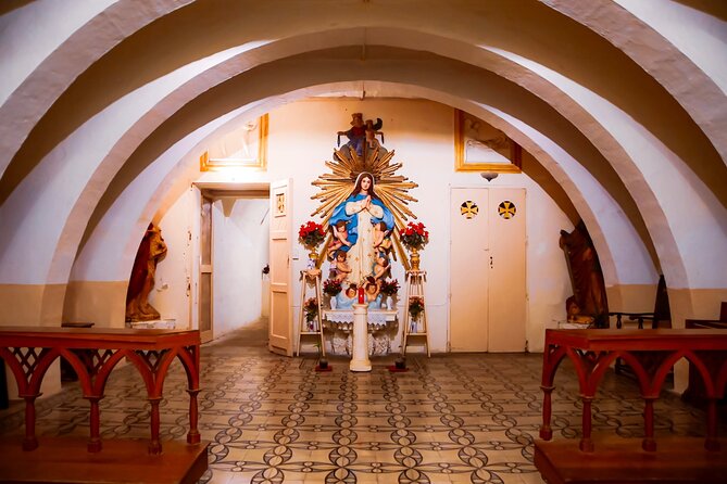 Mysterium Fidei Monastery & Secret Garden in Valletta - The upper floors and the main limitation