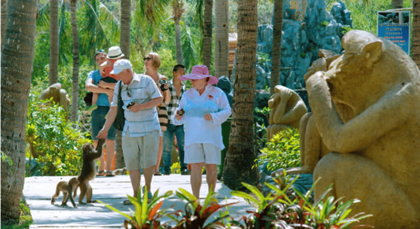 Nha Trang: Monkey Island with Orchids Island Combo Ticket - Monkey Island: jungle paths and chattering monkeys