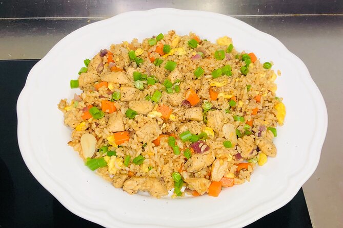 Online Cooking Class Fried Rice by Sunflower Li - Cooking fried rice with Chef Sunflower Li