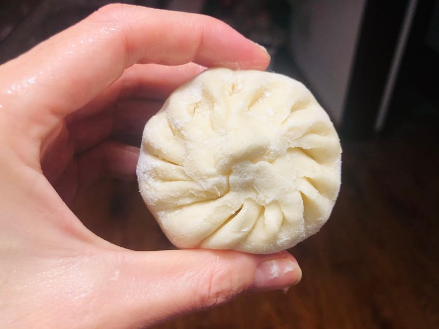 Online Cooking Class Steamed Buns by Chef Sunflower Li - Steaming and Eating the Finished Meal