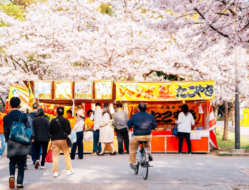 Osaka: Daytime Hanami (Cherry Blossom) and Food Tour - Starting outside Matsuyamachi Station