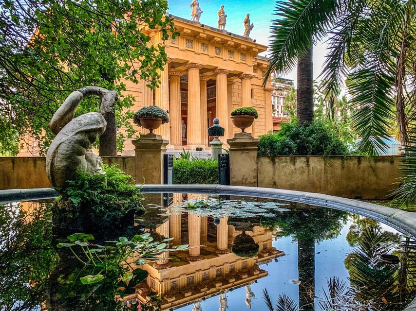 Palermo: Botanical Garden Entry Ticket and Palermo Audio App - Starting at the Main Entrance