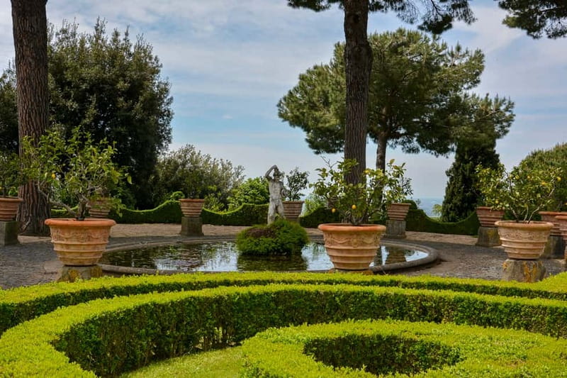 Papal Palace and Secret Garden Ticket and Audio Guide - The terrace view toward Rome