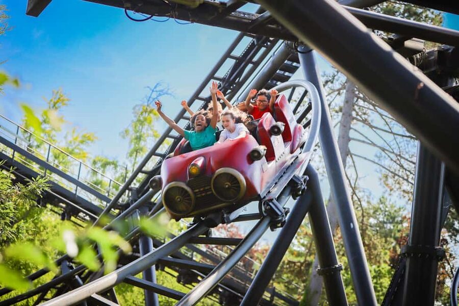 Paris: Jardin d'Acclimatation 1-Day Unlimited Pass - The main rides, from gentle carousels to the Dragon