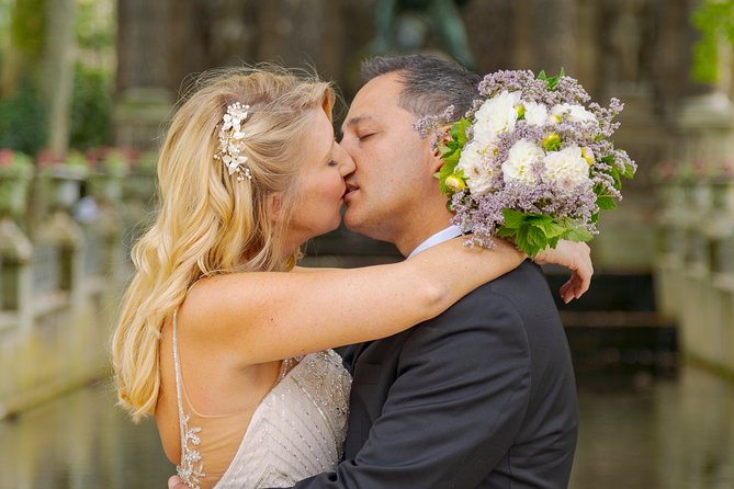 Paris Luxembourg Garden Wedding Vows Renewal Ceremony with Photo Shoot - Why a private group of eight changes the value