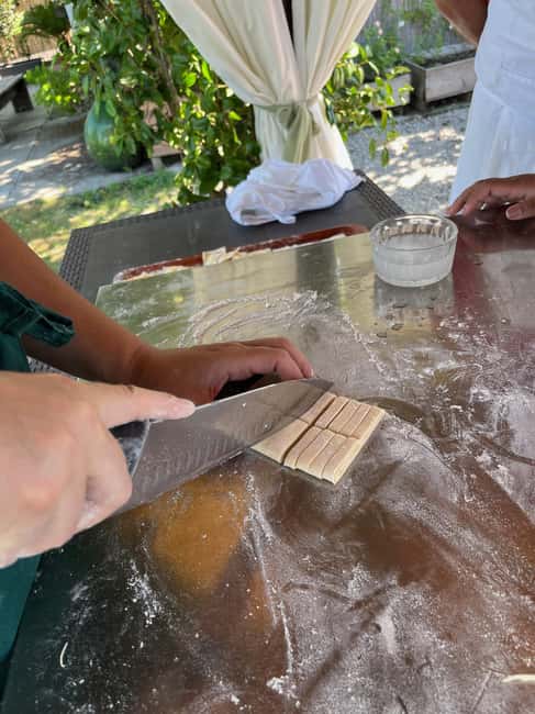 Pasta Cooking Class in a Garden near Pompeii - Bruschetta, Seasonal Vegetables, and Campania Dessert