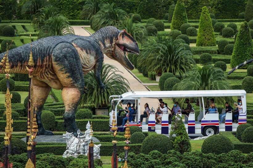 Pattaya: Nong Nooch Tropical Garden Ticket for Foreigners - Getting around 500 acres