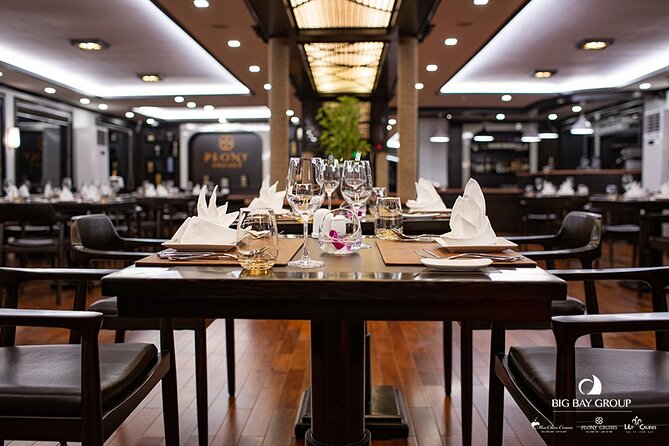 Peony Cruise Luxury Cruise in Halong Bay & Lan Ha Bay (2D1N) - A Luxury Night Among Halong Bay’s Limestone Islands
