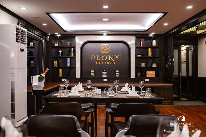Peony Cruise Luxury Cruise in Halong Bay & Lan Ha Bay (2D1N) - Dark and Bright Cave by Kayak or Bamboo Boat