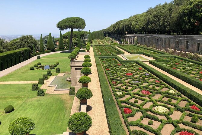 Pontifical Villa Gardens at Castel Gandolfo Audio-Guided Minibus Tour - Key points to know before booking