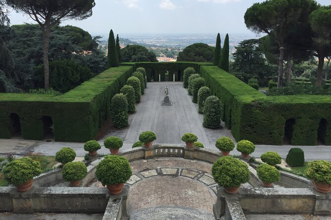 Pontifical Villa Gardens at Castel Gandolfo Audio-Guided Minibus Tour - Riding through the Papal Gardens at Castel Gandolfo