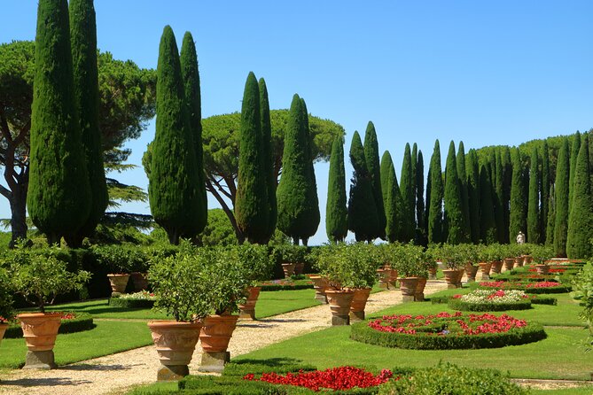 Pontifical Villa Gardens at Castel Gandolfo Audio-Guided Minibus Tour - The Astronomical Domes option