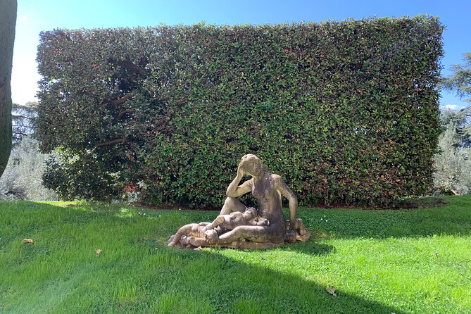 Pontifical Villa Gardens at Castel Gandolfo Audio-Guided Minibus Tour - Adding porchetta and wine