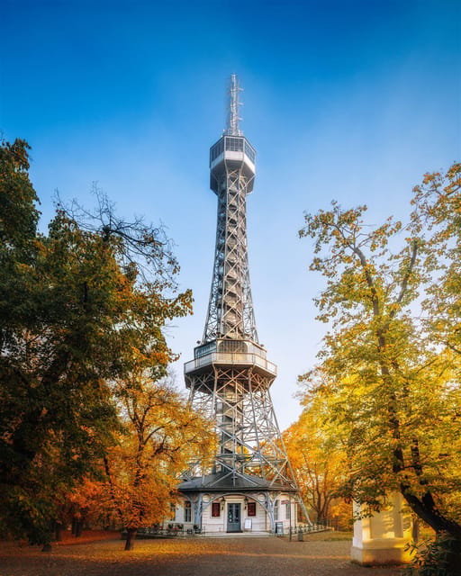 Prague: Petřín Tower and Mirror Maze Entry Ticket - Why Paris and Prague are linked by iron