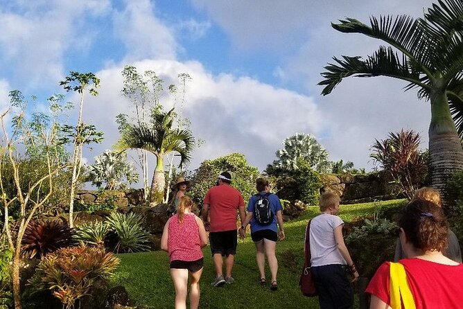 Princeville Botanical Gardens Tour and Chocolate Tasting Ticket - Fruit, flowers, and honey along the paths