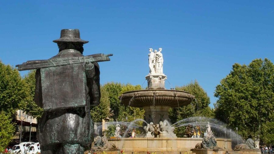 Private Day Trip to Provence and Lavender Fields - Aix-en-Provence means fountains, stone streets, and lunch