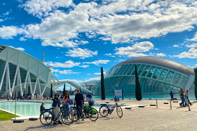 Private E-Bike City Tour of Valencia's History, Gardens - Plaza de la Virgen and the Serranos Towers