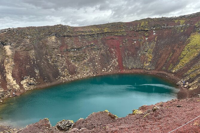 Private Guided Tour Golden Circle & Friðheimar Greenhouse Iceland - Kerið crater: a final volcanic viewpoint