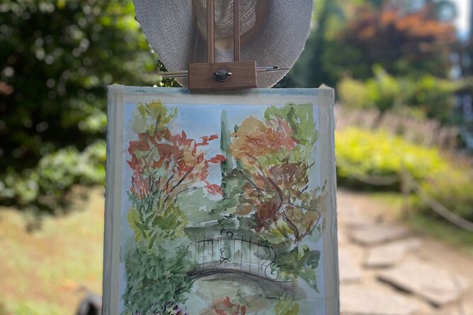 Private painting class on Lake Como shores Bellagio - The small details that make the experience special